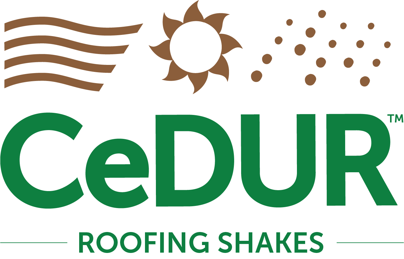 CeDUR Synthetic Rooofing Shakes Logo