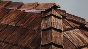 synthetic cedar roofing shake ridge
